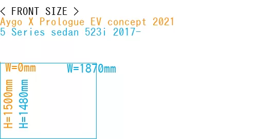 #Aygo X Prologue EV concept 2021 + 5 Series sedan 523i 2017-